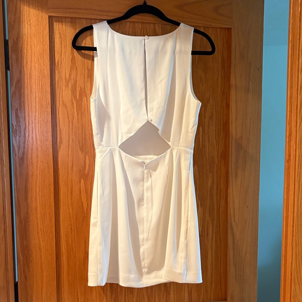 Babaton Cream Mini Dress - Picture 3 of 4